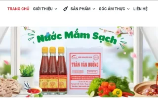Đưa hộ kinh doanh nước mắm truyền thống lên môi trường Online với giải pháp Website TOP Google